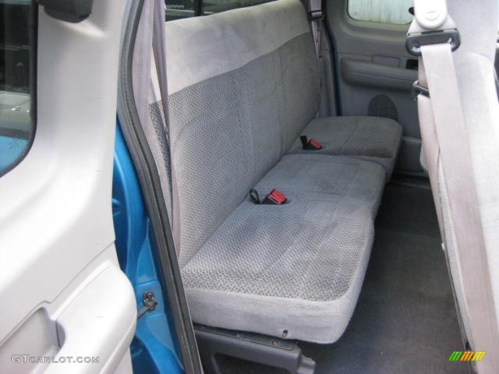 1999 F150 XLT Extended Cab - Island Blue Metallic / Medium Graphite photo #22