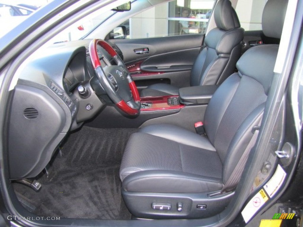 Black Interior 2006 Lexus GS 430 Photo #77419434