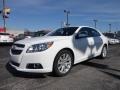 2013 Summit White Chevrolet Malibu LT  photo #3