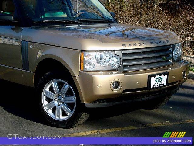 2006 Range Rover HSE - Maya Gold Metallic / Sand/Jet photo #23