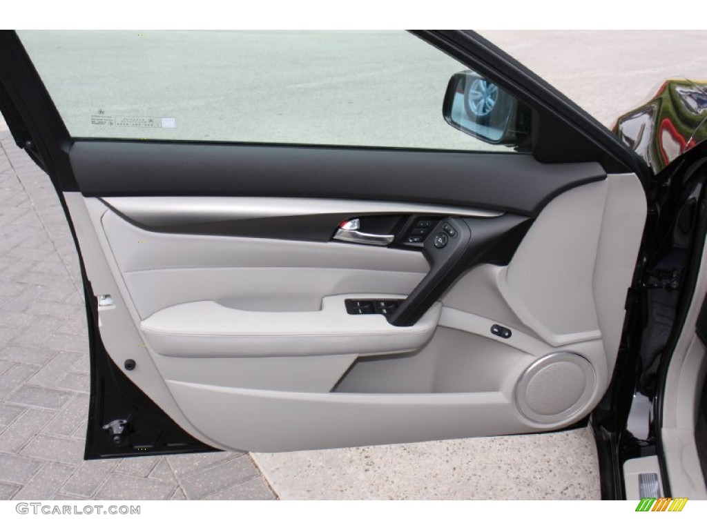 2013 Acura TL SH-AWD Technology Graystone Door Panel Photo #77420129