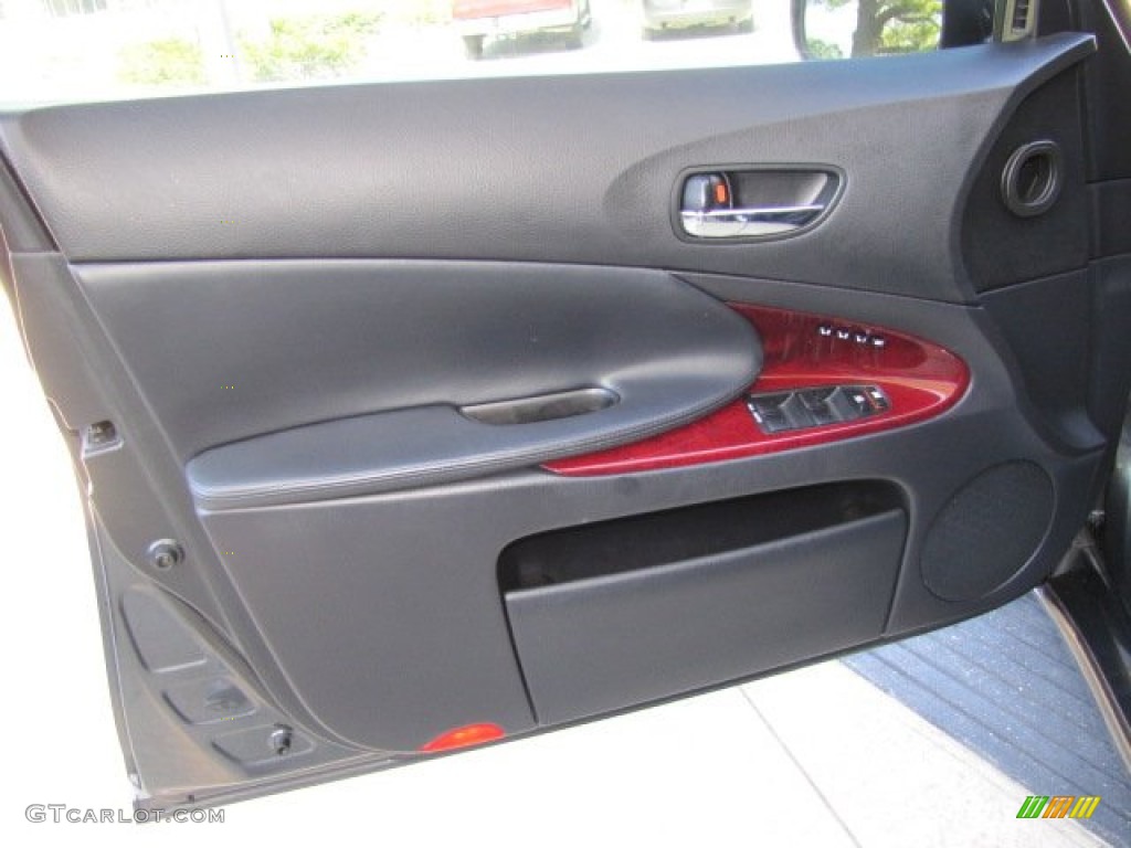 2006 Lexus GS 430 Black Door Panel Photo #77420181