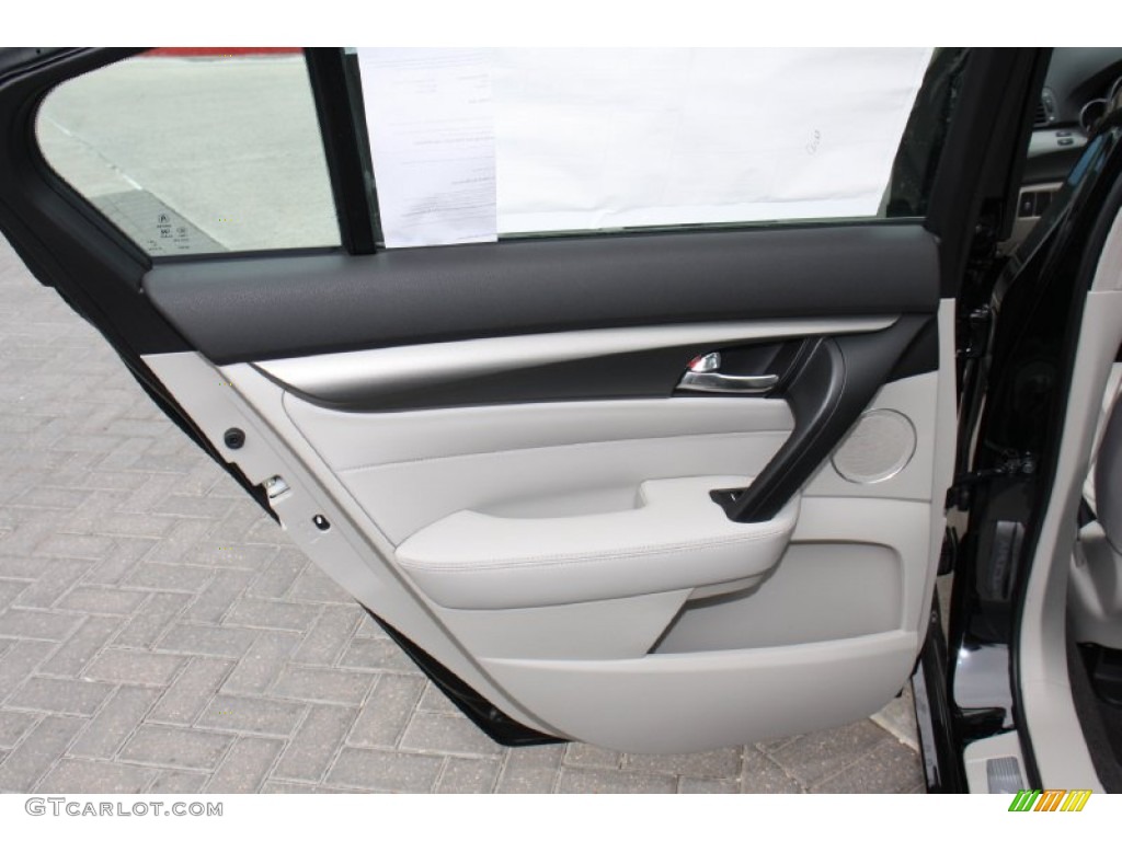2013 Acura TL SH-AWD Technology Graystone Door Panel Photo #77420190