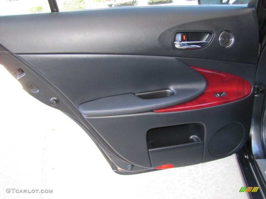 2006 Lexus GS 430 Black Door Panel Photo #77420223
