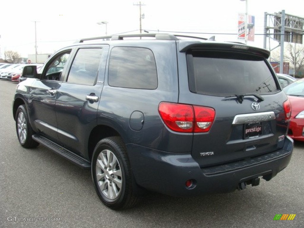 2010 Sequoia Limited 4WD - Slate Gray Metallic / Graphite photo #4