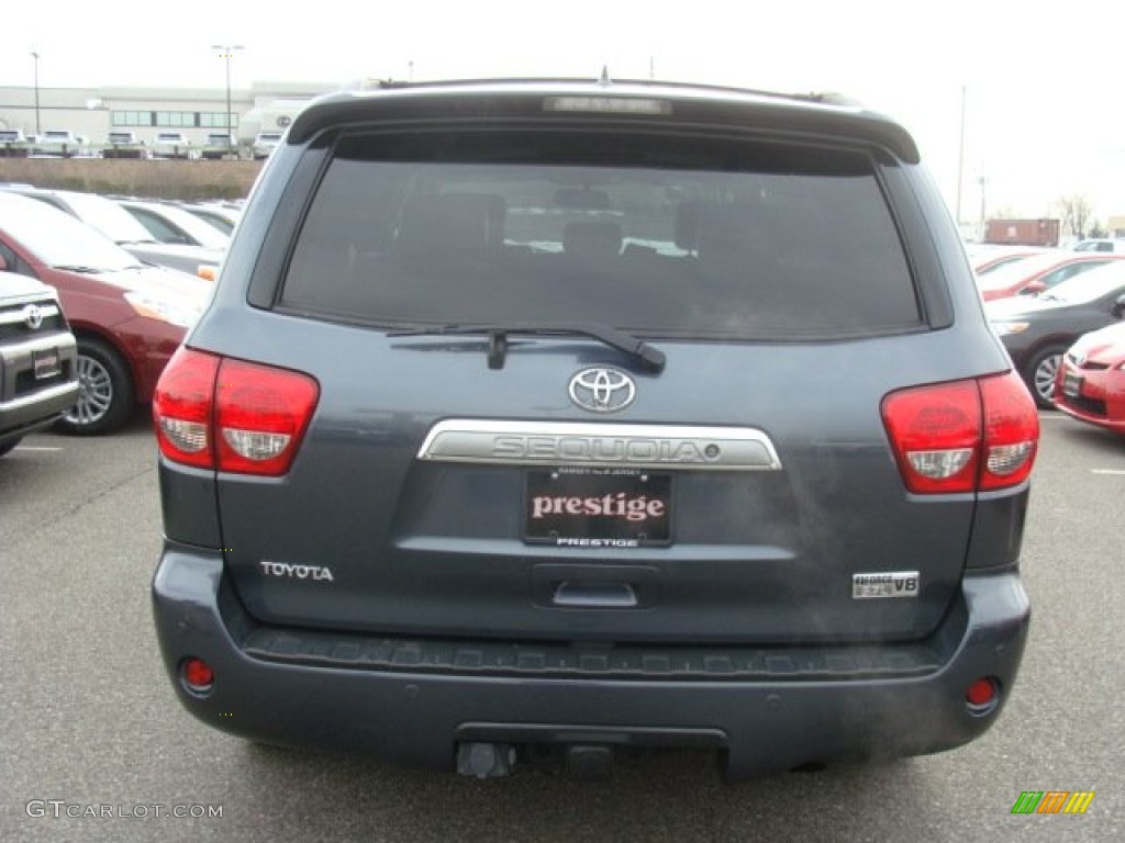 2010 Sequoia Limited 4WD - Slate Gray Metallic / Graphite photo #5