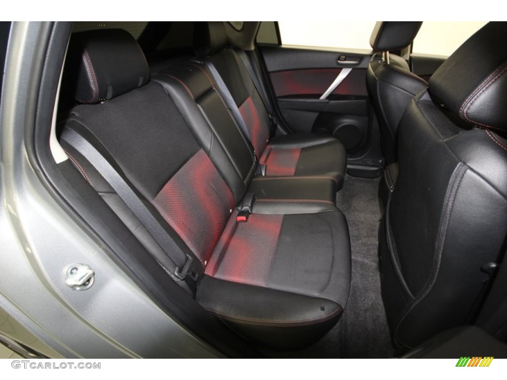 Black/Red Interior 2011 Mazda MAZDA3 MAZDASPEED3 Photo #77420832