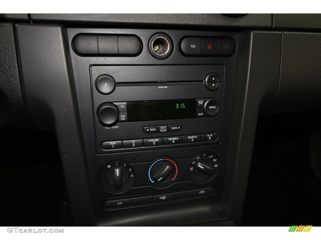 2007 Mustang V6 Deluxe Coupe - Redfire Metallic / Dark Charcoal photo #17