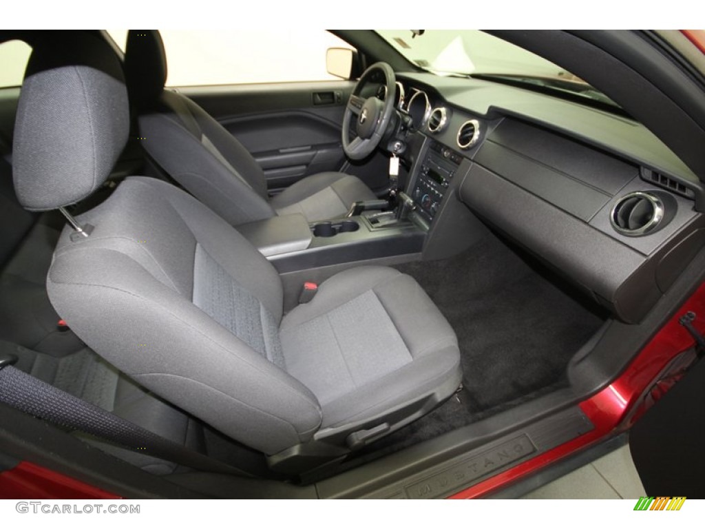 2007 Mustang V6 Deluxe Coupe - Redfire Metallic / Dark Charcoal photo #25