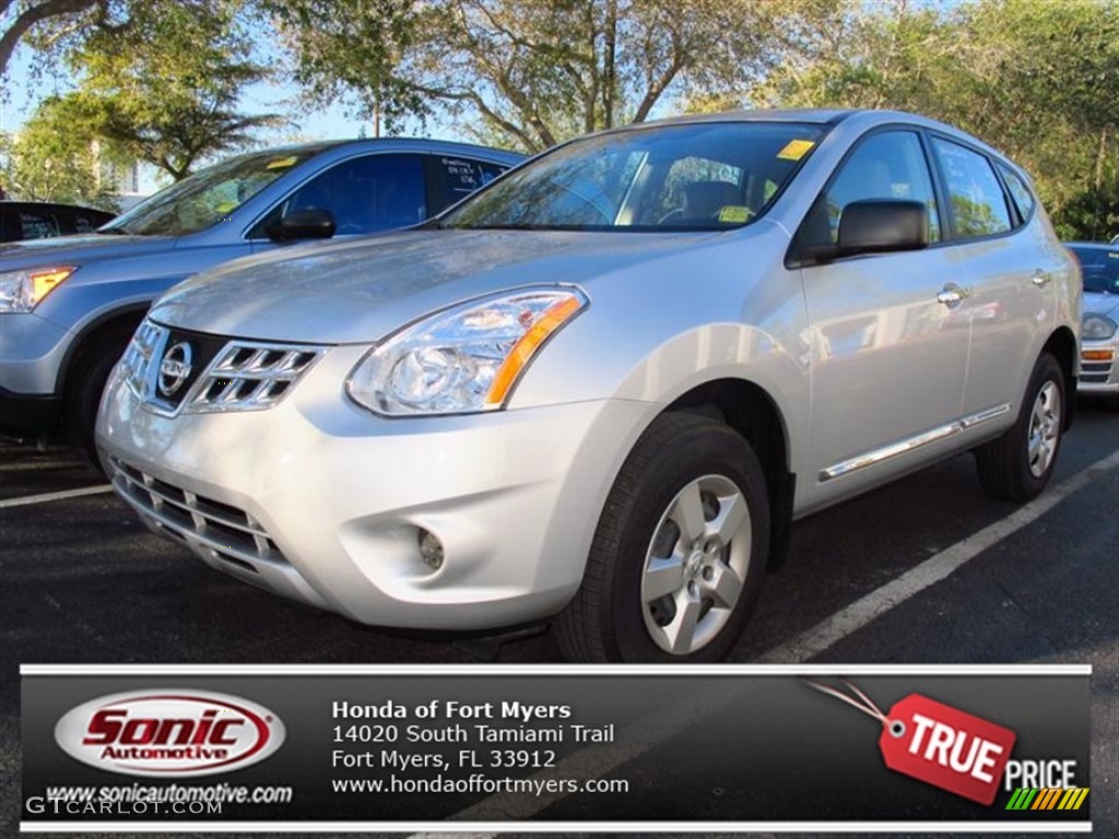 2011 Rogue S - Silver Ice Metallic / Gray photo #1