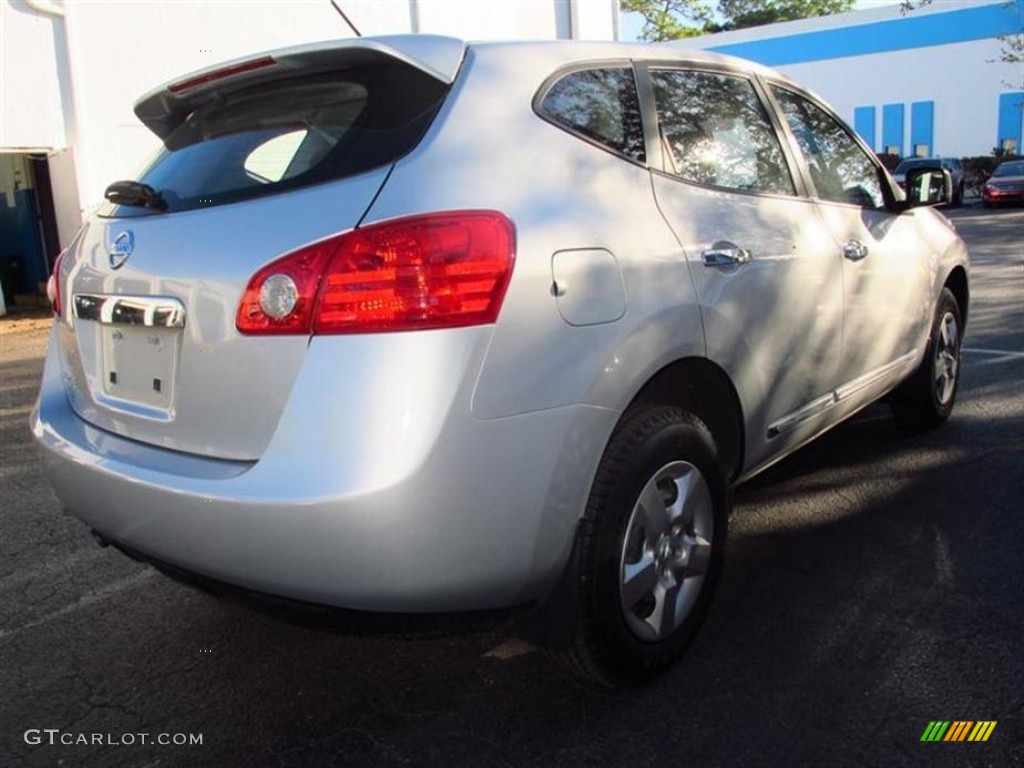 2011 Rogue S - Silver Ice Metallic / Gray photo #3