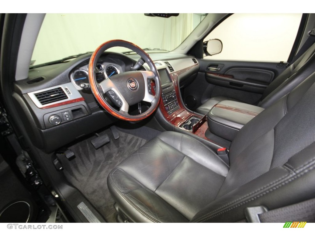 Ebony/Ebony Interior 2009 Cadillac Escalade Standard Escalade Model Photo #77421717
