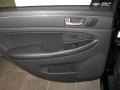 Jet Black 2013 Hyundai Genesis 5.0 R Spec Sedan Door Panel