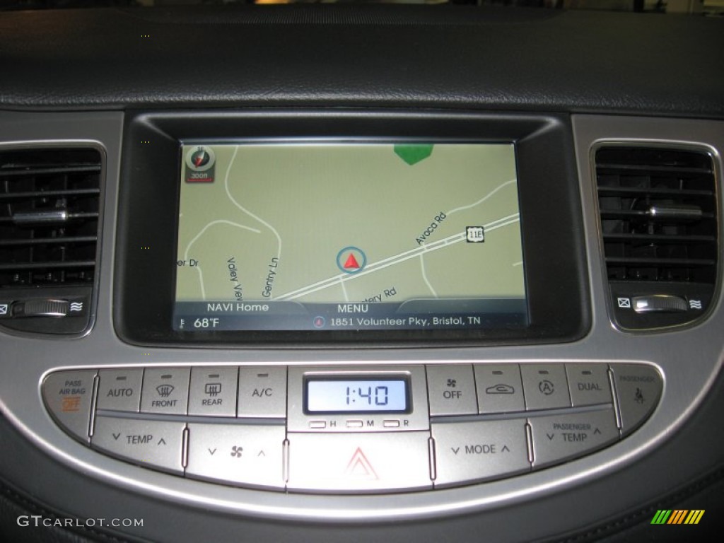 2013 Hyundai Genesis 5.0 R Spec Sedan Navigation Photos