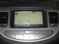 2013 Hyundai Genesis Jet Black Interior Navigation Photo