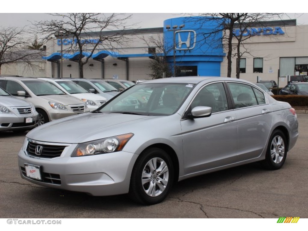 2010 Accord LX-P Sedan - Alabaster Silver Metallic / Gray photo #1