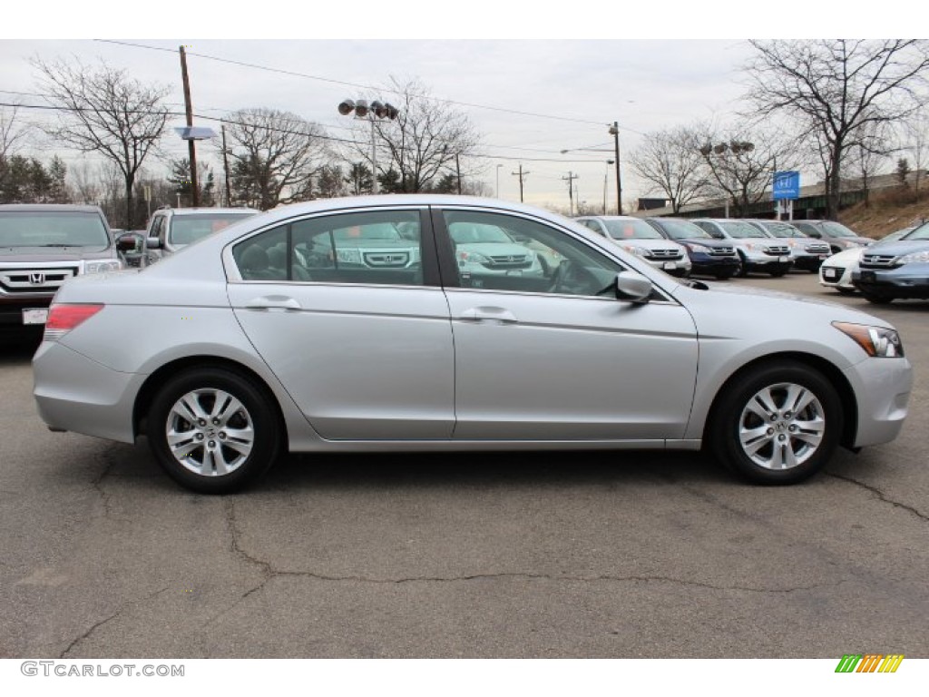 2010 Accord LX-P Sedan - Alabaster Silver Metallic / Gray photo #4