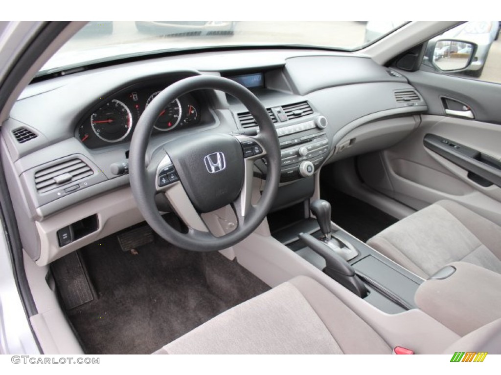 Gray Interior 2010 Honda Accord LX-P Sedan Photo #77422245