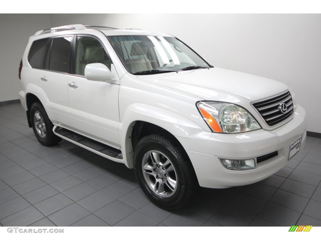 Blizzard White Pearl 2009 Lexus GX 470 Exterior Photo #77422419