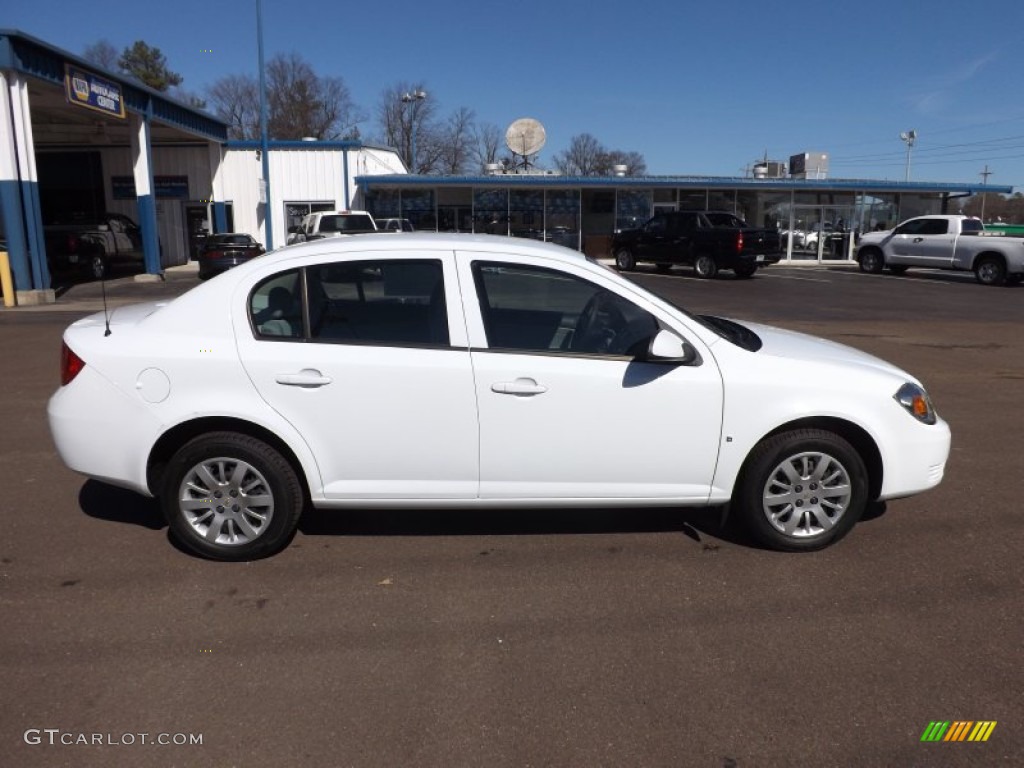 Summit White 2009 Chevrolet Cobalt LT Sedan Exterior Photo #77422605