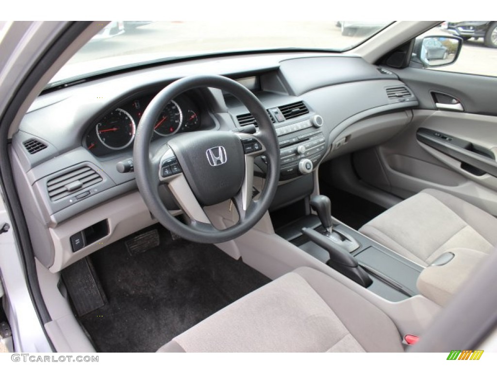 Gray Interior 2010 Honda Accord LX-P Sedan Photo #77422635