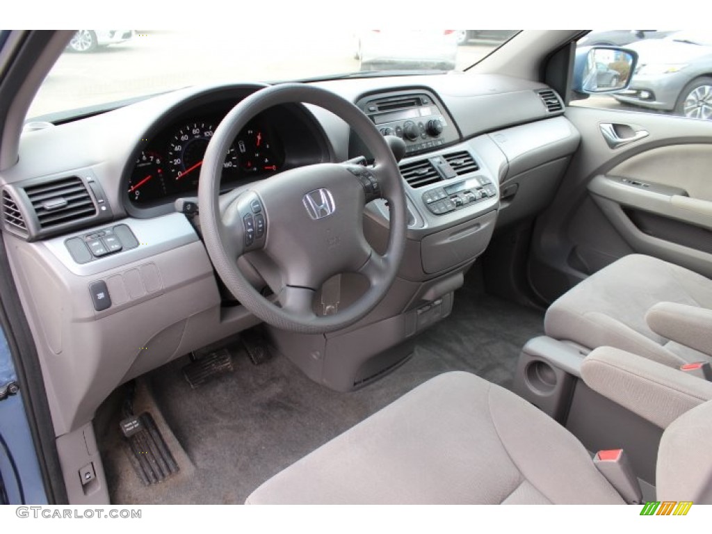 Gray Interior 2010 Honda Odyssey EX Photo #77423007