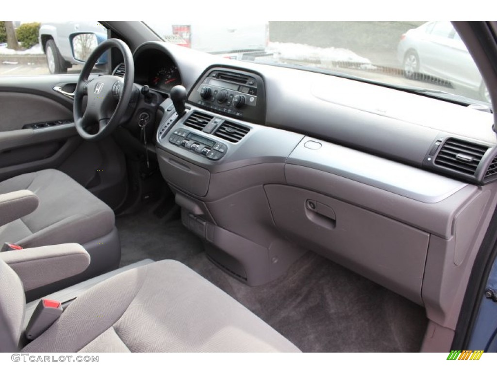 2010 Honda Odyssey EX Gray Dashboard Photo #77423133