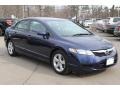 Royal Blue Pearl 2011 Honda Civic LX-S Sedan Exterior