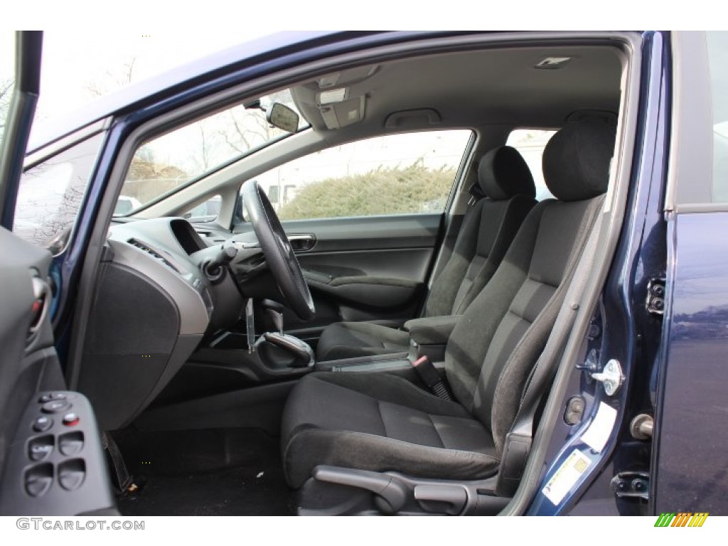2011 Civic LX-S Sedan - Royal Blue Pearl / Black photo #8