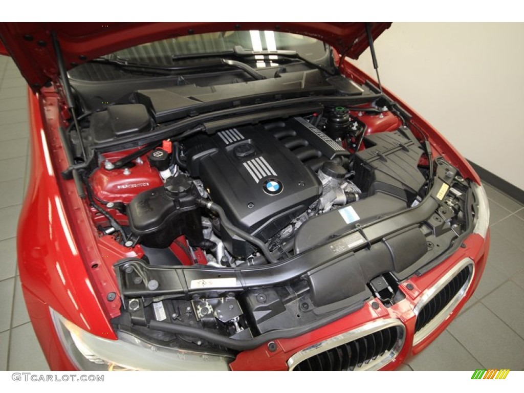2009 3 Series 328i Sedan - Crimson Red / Beige photo #37