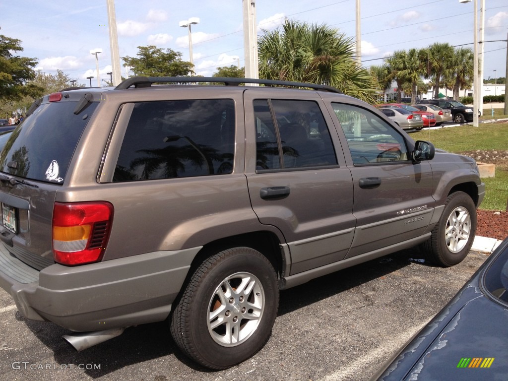 2002 Grand Cherokee Laredo - Woodland Brown Satin Glow / Dark Slate Gray photo #4
