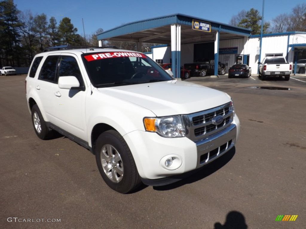 White Suede 2012 Ford Escape Limited V6 Exterior Photo #77424047