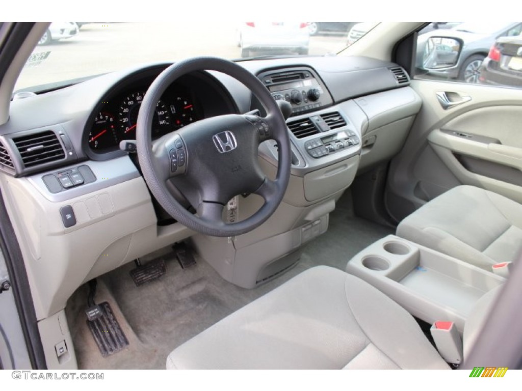 Gray Interior 2010 Honda Odyssey EX Photo #77424180