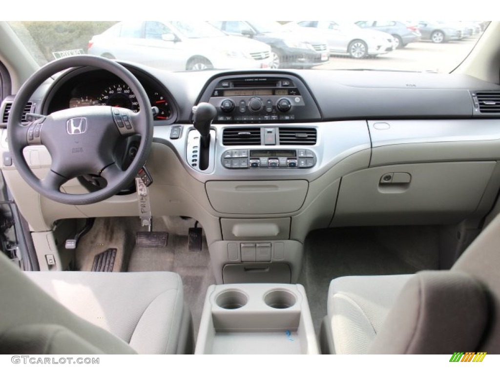 2010 Honda Odyssey EX Gray Dashboard Photo #77424210