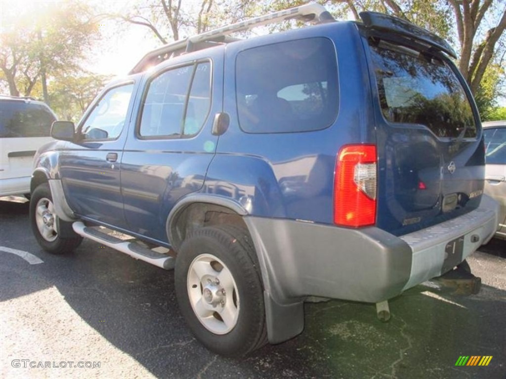 2001 Xterra SE V6 4x4 - Just Blue Metallic / Dusk Gray photo #2