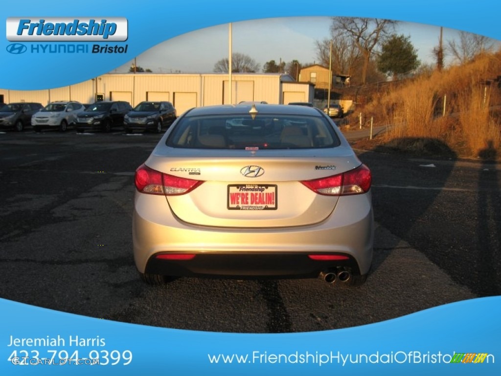 2013 Elantra Coupe GS - Silver / Gray photo #8