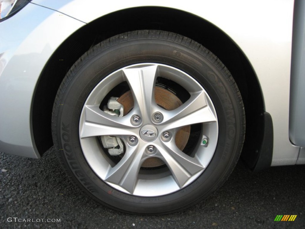 2013 Elantra Coupe GS - Silver / Gray photo #11