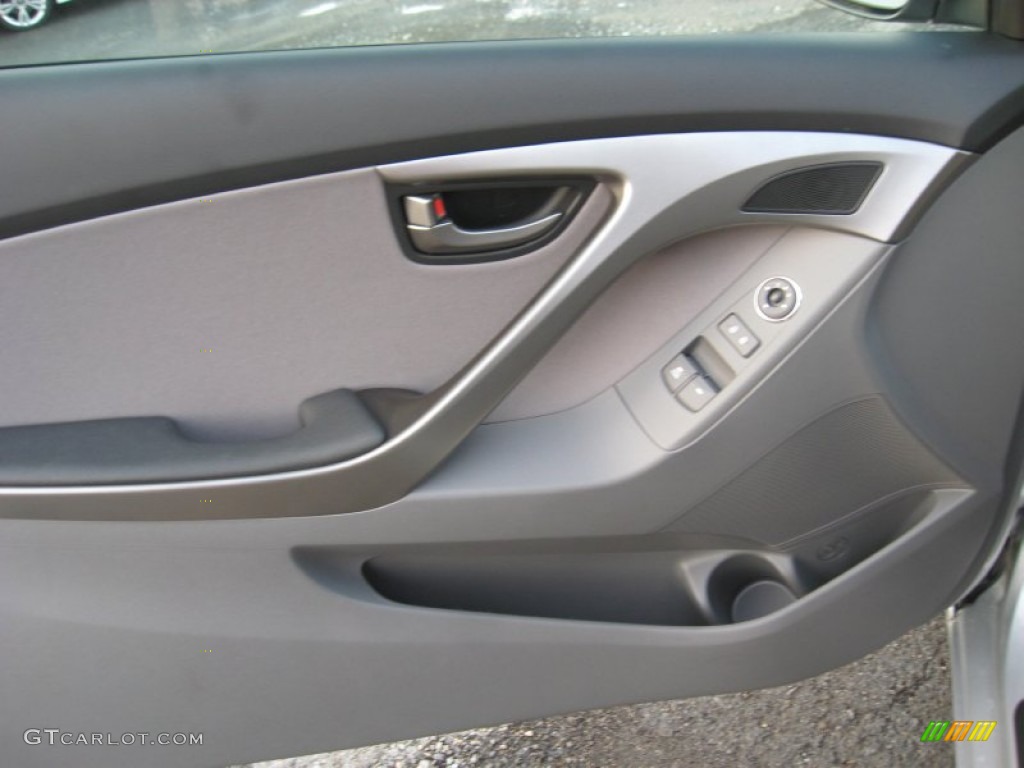 2013 Elantra Coupe GS - Silver / Gray photo #16