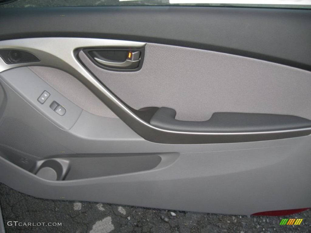 2013 Elantra Coupe GS - Silver / Gray photo #21