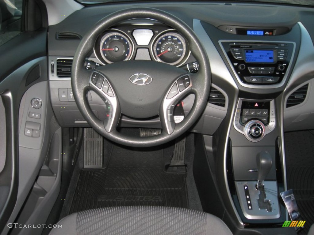 2013 Elantra Coupe GS - Silver / Gray photo #22