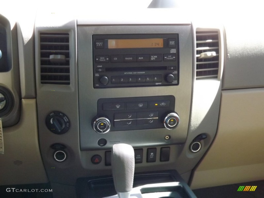 2012 Nissan Titan Pro-4X Crew Cab 4x4 Controls Photo #77424966