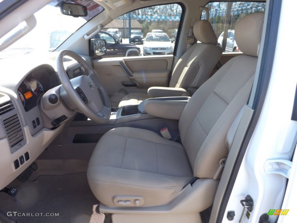 2012 Nissan Titan Pro-4X Crew Cab 4x4 Front Seat Photos