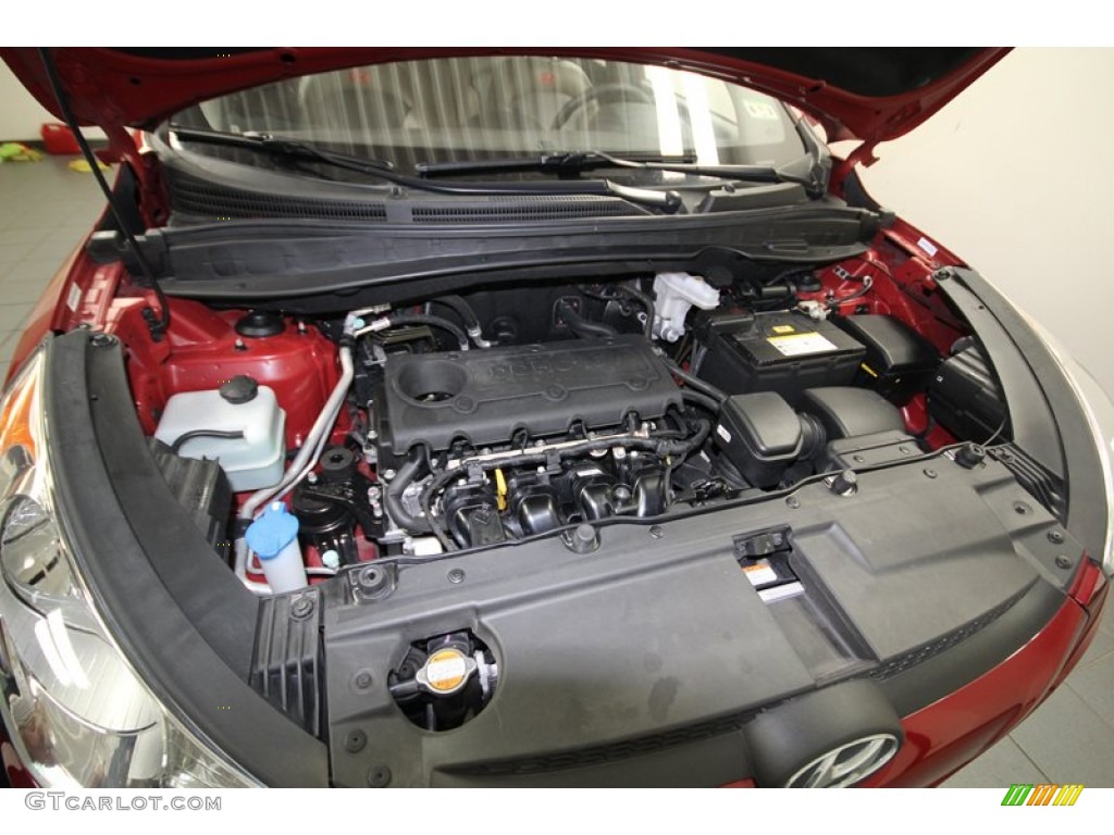2010 Hyundai Tucson Limited 2.4 Liter DOHC 16-Valve CVVT 4 Cylinder Engine Photo #77425189