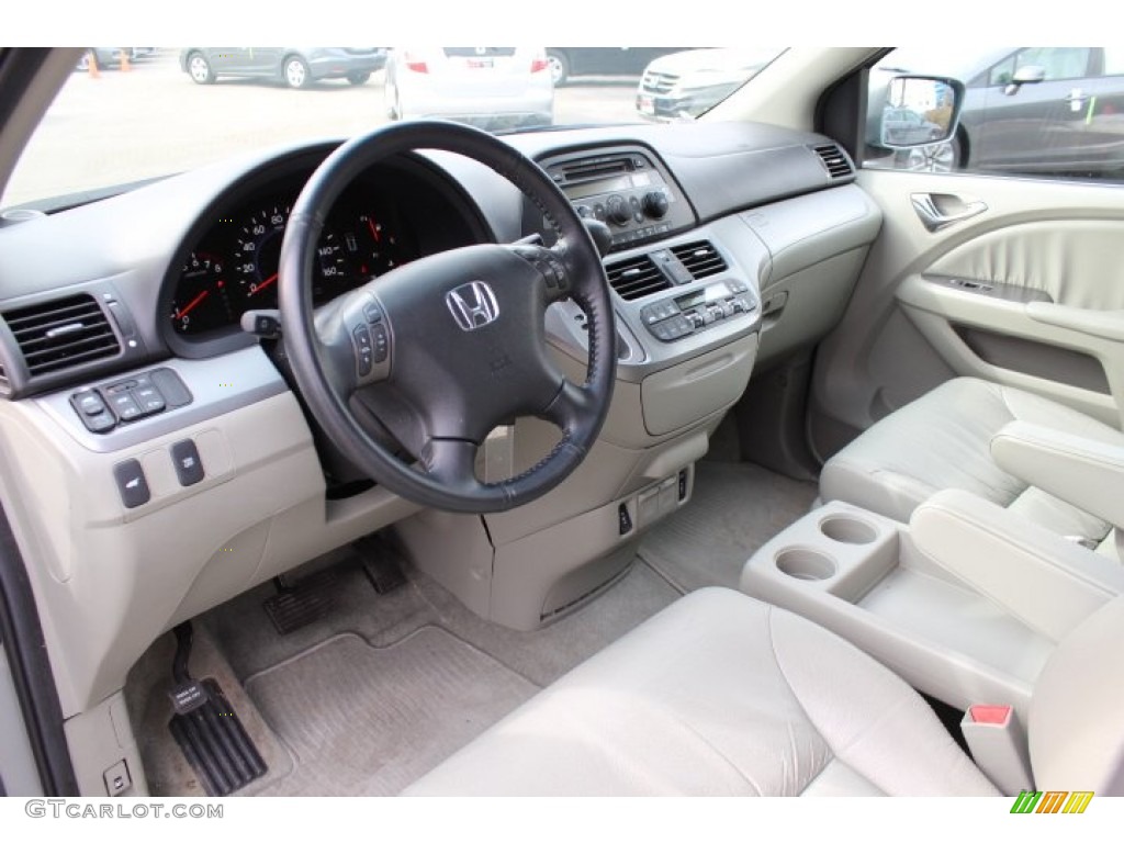 Gray Interior 2010 Honda Odyssey EX-L Photo #77425299