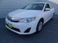 2012 Super White Toyota Camry LE  photo #7