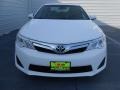 2012 Super White Toyota Camry LE  photo #8