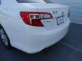 2012 Super White Toyota Camry LE  photo #21
