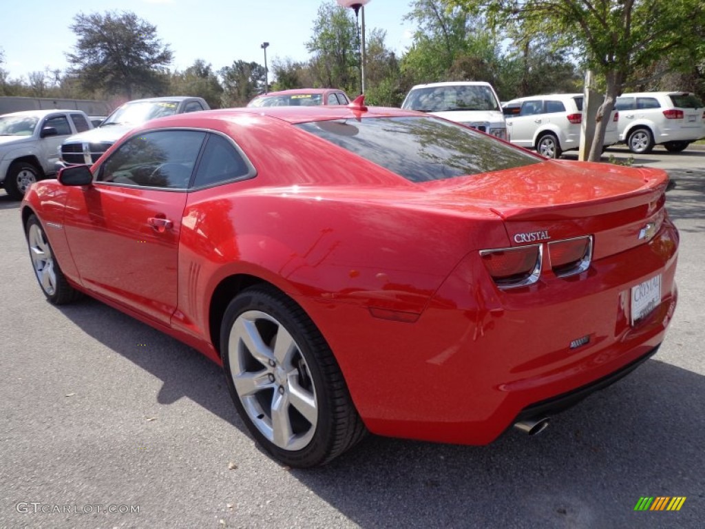 2012 Camaro LT/RS Coupe - Victory Red / Black photo #3