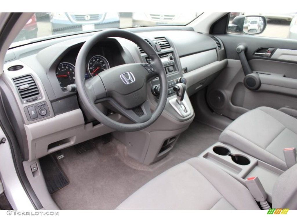 Gray Interior 2010 Honda CR-V LX AWD Photo #77425989