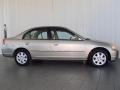 2003 Shoreline Mist Metallic Honda Civic EX Sedan  photo #2